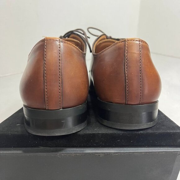 Steve Madden Parsens Oxford Dress Shoes Brown Leather Men’s 8 main image 6